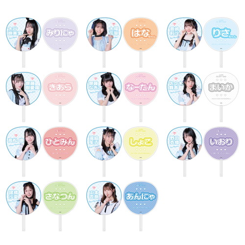 【通常配送】個別ツアービッグうちわ