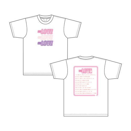 【通常配送】ツアーTシャツ(ホワイト)