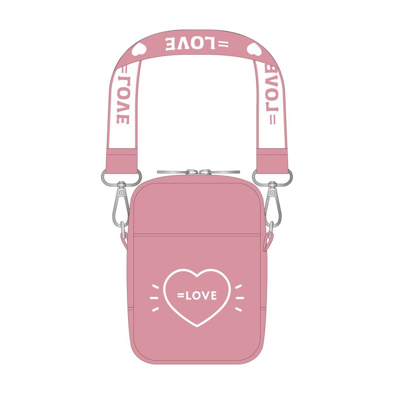 =LOVE ぬいぐるみポーチ