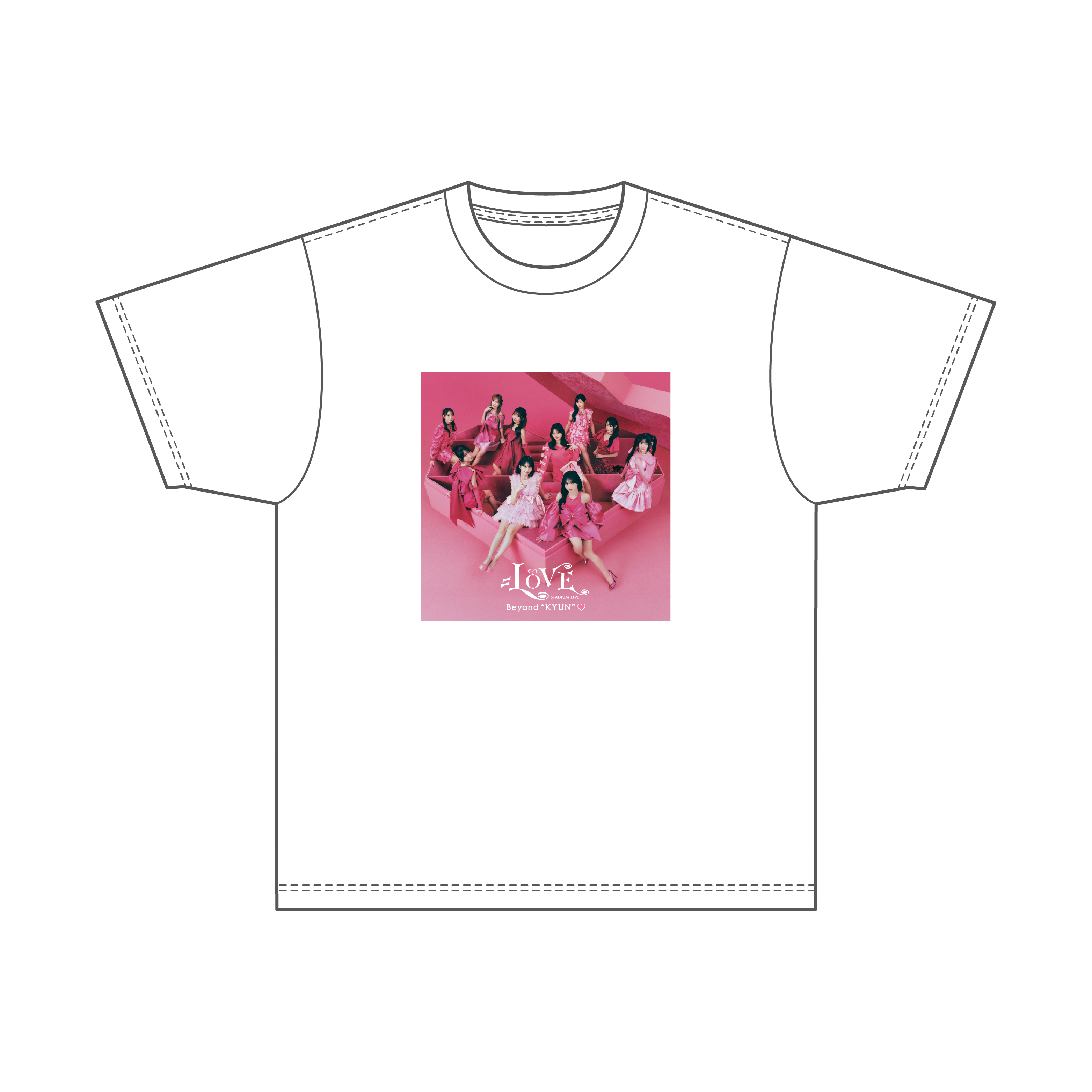  ＝LOVE STADIUM LIVE フォトＴシャツ(ホワイト)