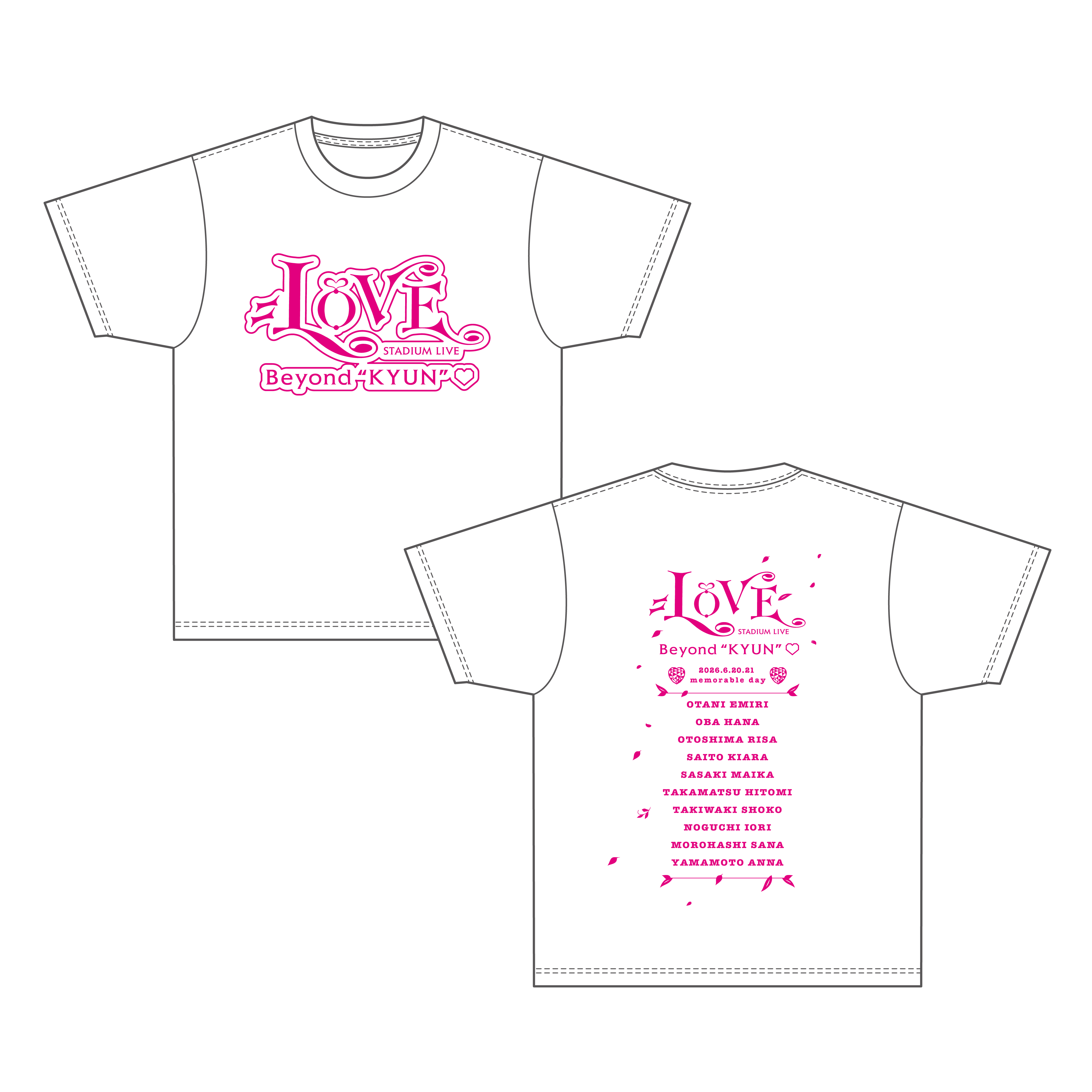  ＝LOVE STADIUM LIVE Tシャツ