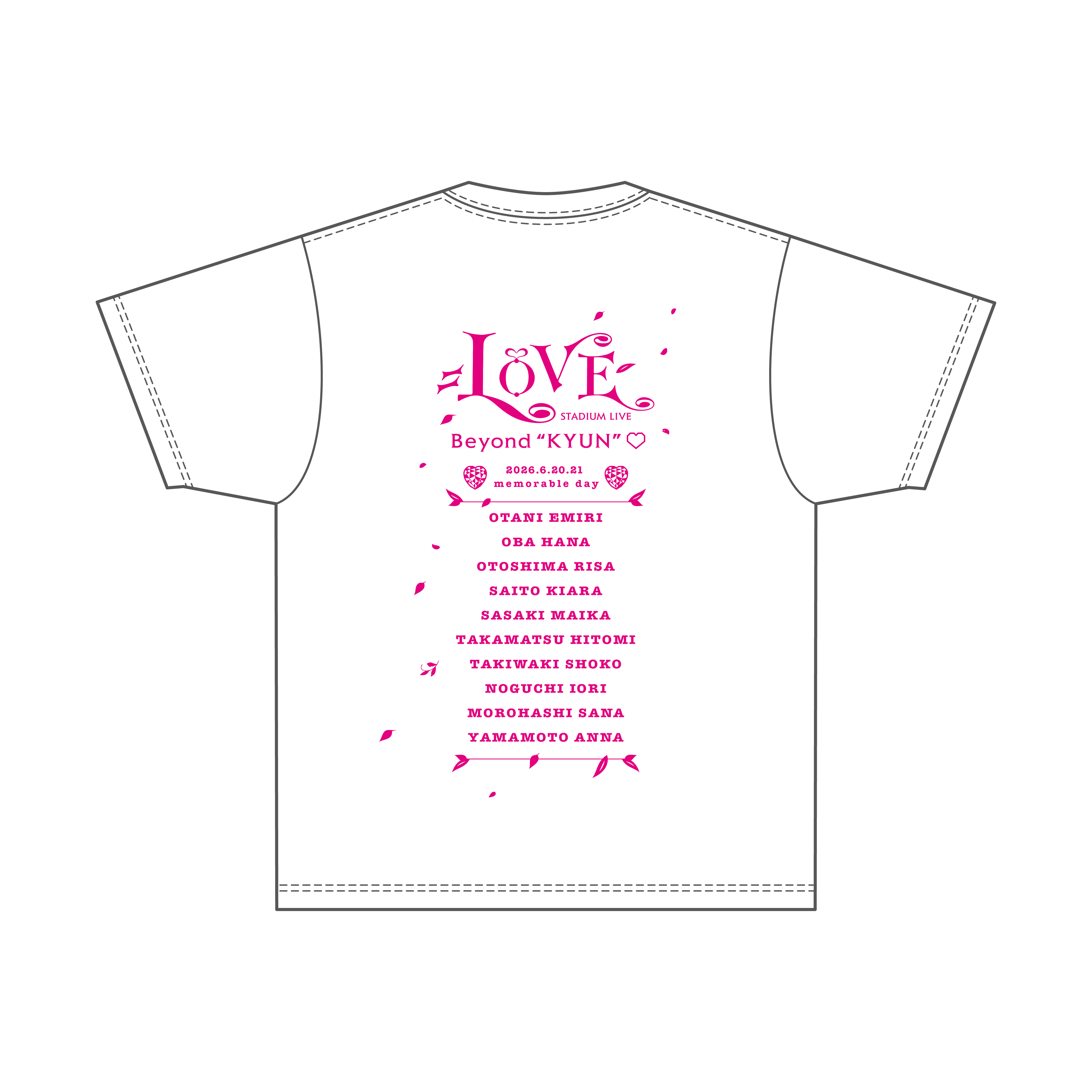  ＝LOVE STADIUM LIVE Tシャツ