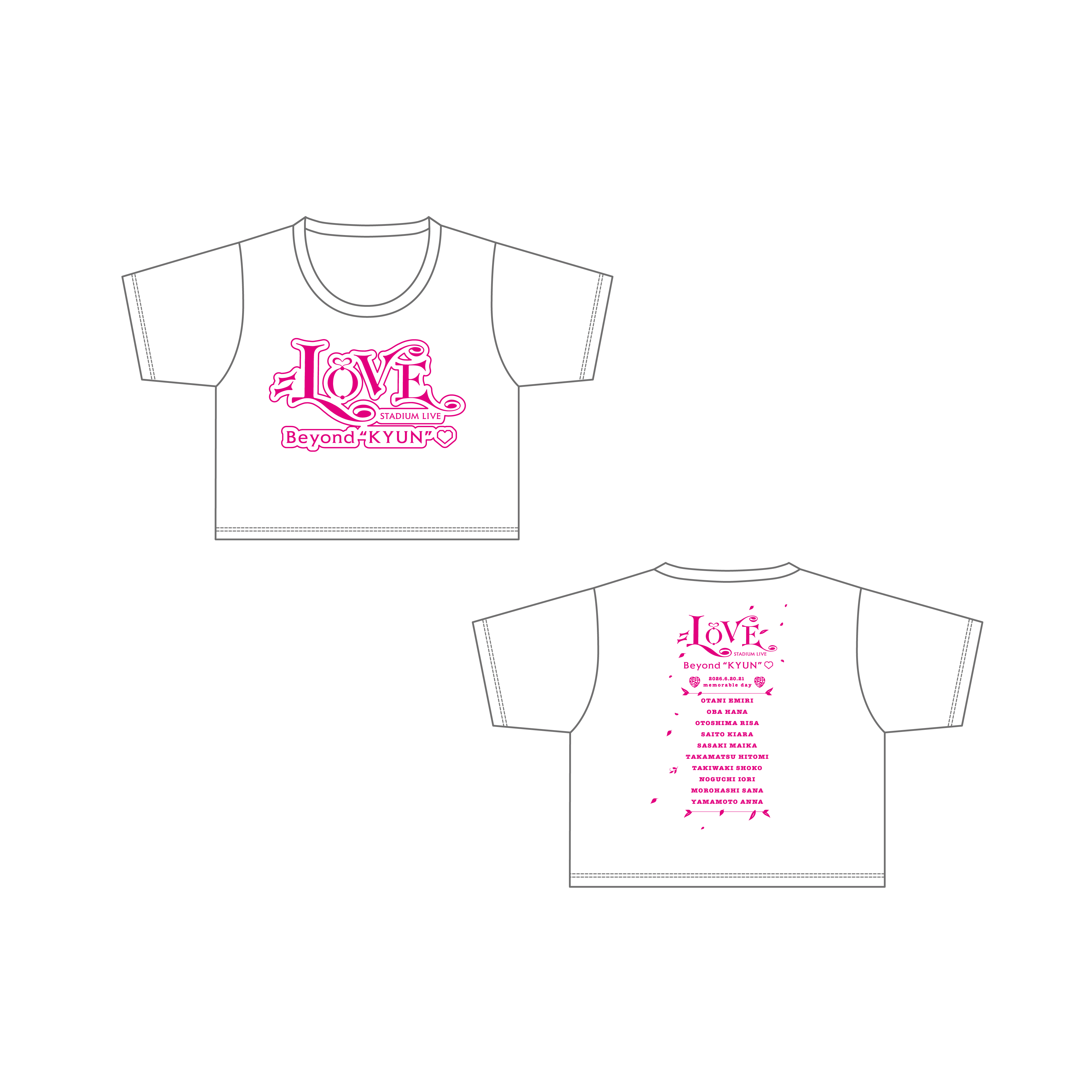  ＝LOVE STADIUM LIVE Tシャツ
