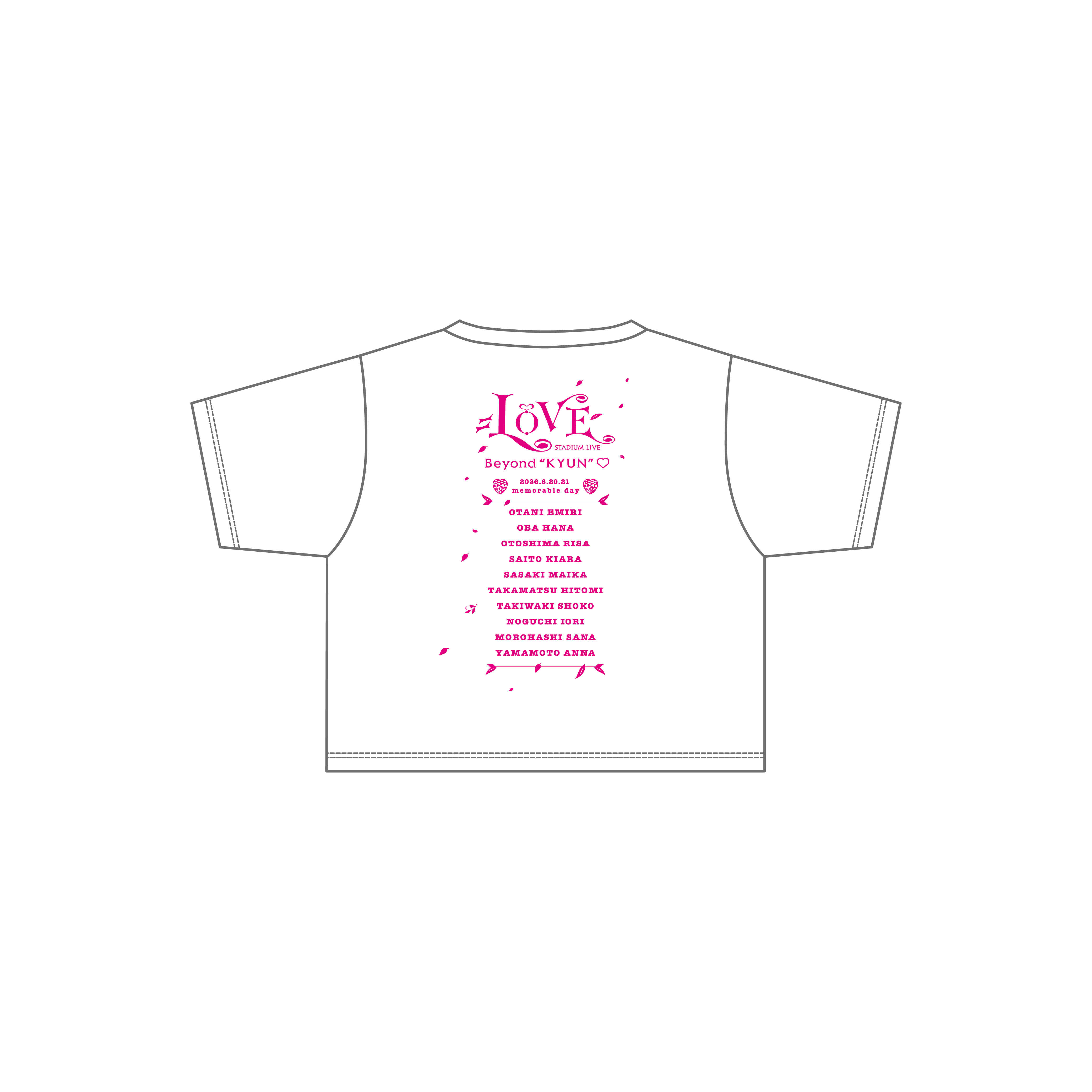  ＝LOVE STADIUM LIVE Tシャツ