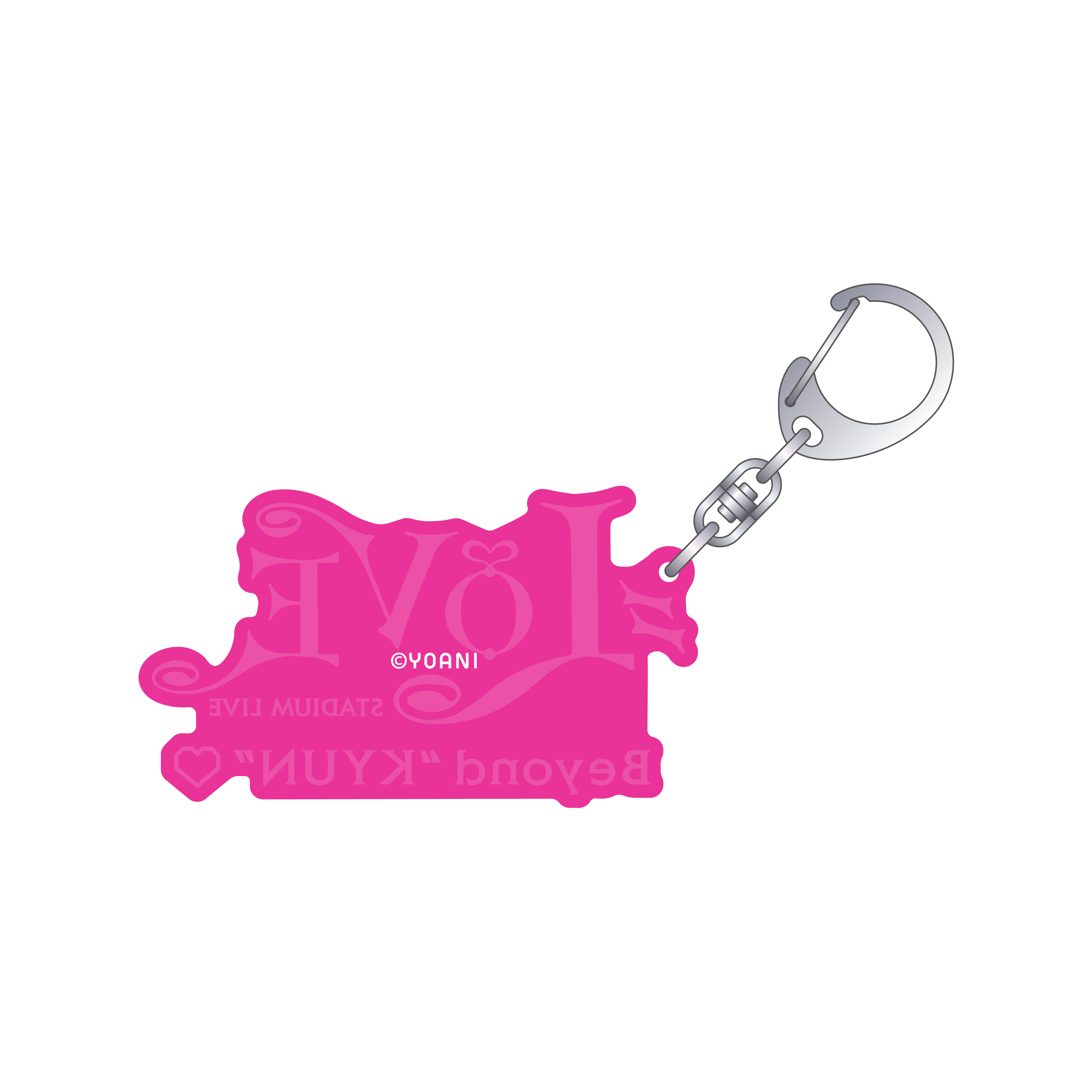  ＝LOVE STADIUM LIVE ロゴキーホルダー