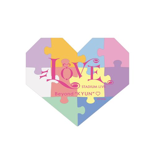 =LOVE STADIUM LIVE BOX付きアクリルパズル