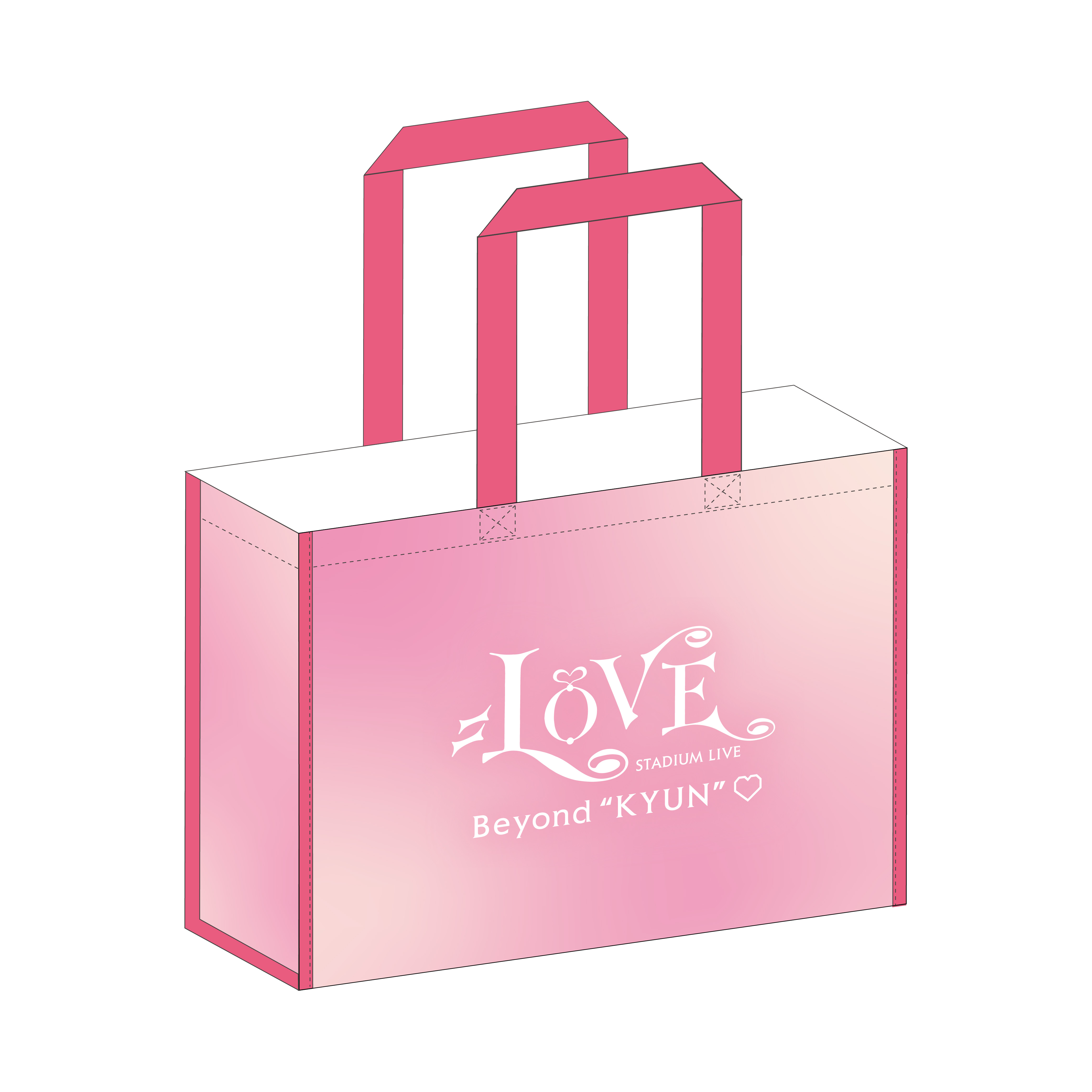 ＝LOVE STADIUM LIVE ショッピングバッグ(大)