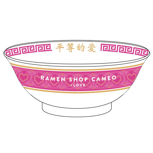 「CAMEO」ラーメンどんぶり・レンゲセット