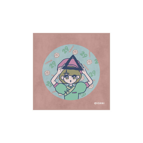 大場花菜デザイン ランダムハンドタオル