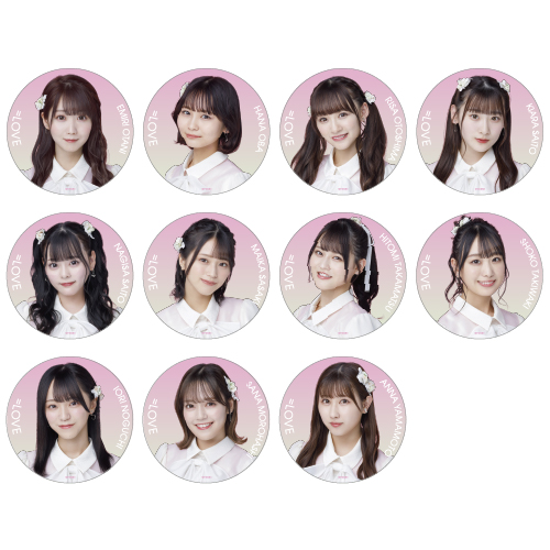 ランダム缶バッジ(「桜の咲く音がした」衣装)