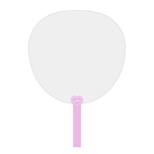 =LOVE うちわアクセサリー