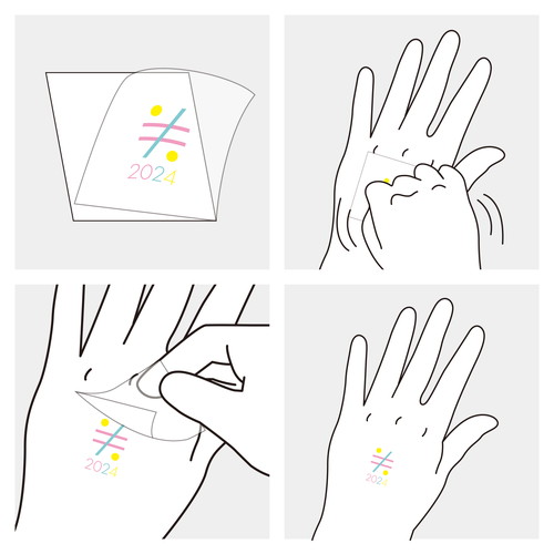 イコノイジョイ2024 ≠MEタトゥーシール