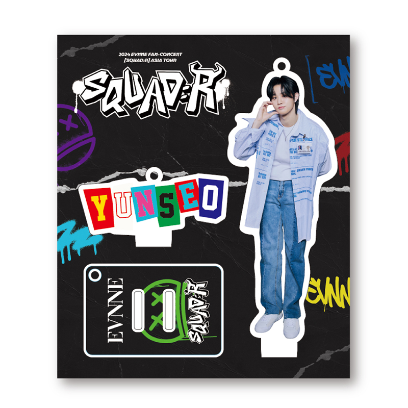アクリルスタンド[JI YUNSEO](2024 EVNNE FAN-CONCERT [SQUAD:R] ASIA TOUR IN JAPAN)