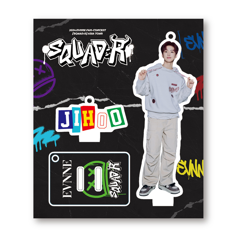 アクリルスタンド[PARK JIHOO](2024 EVNNE FAN-CONCERT [SQUAD:R] ASIA TOUR IN JAPAN)