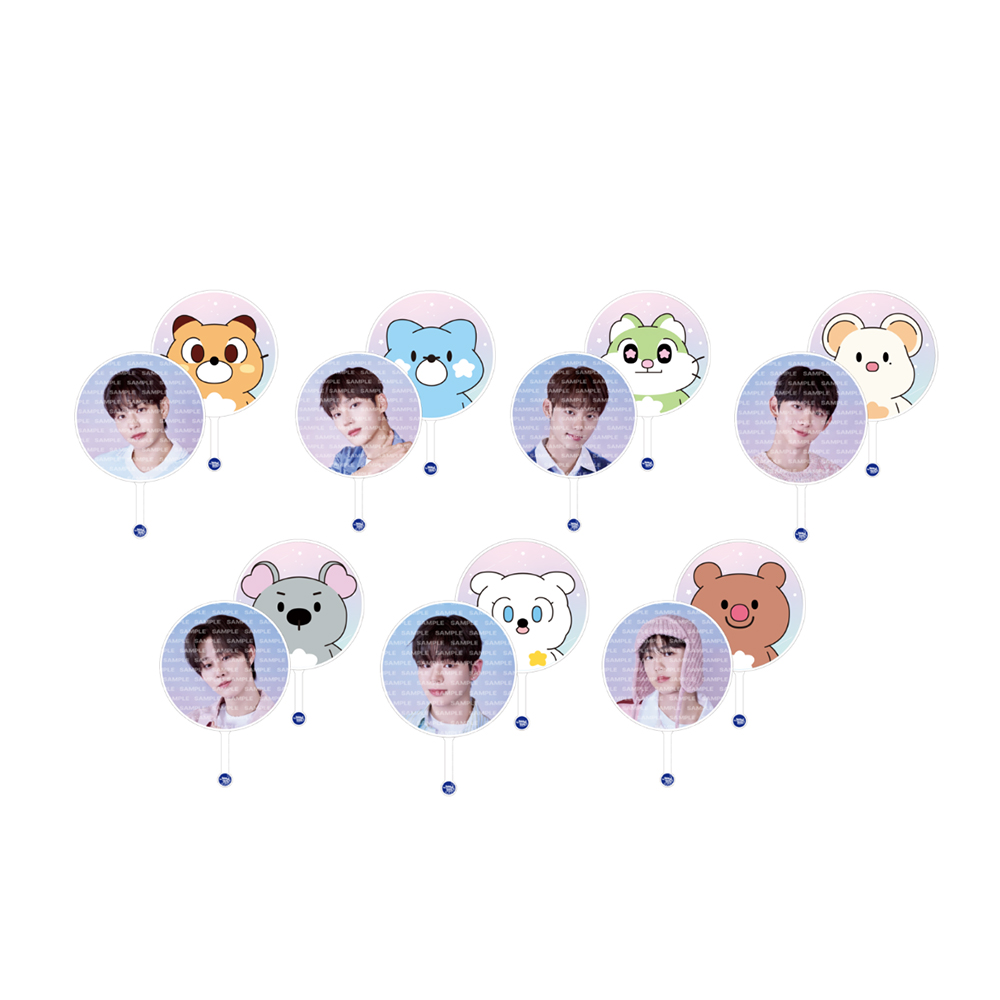 うちわ（EVNNE X EVNNIZ MILKY WAY）