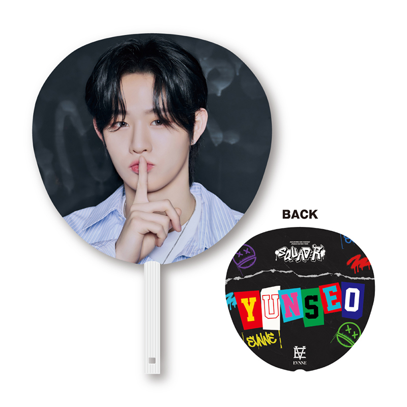 うちわ[JI YUNSEO](2024 EVNNE FAN-CONCERT [SQUAD:R] ASIA TOUR IN JAPAN)