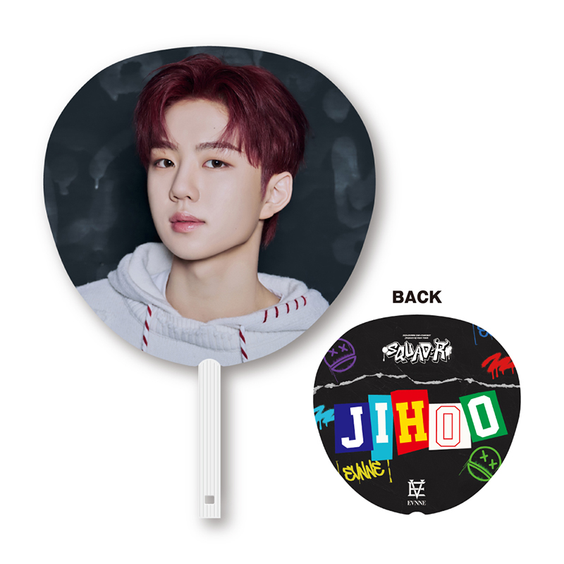 うちわ[PARK JIHOO](2024 EVNNE FAN-CONCERT [SQUAD:R] ASIA TOUR IN JAPAN)