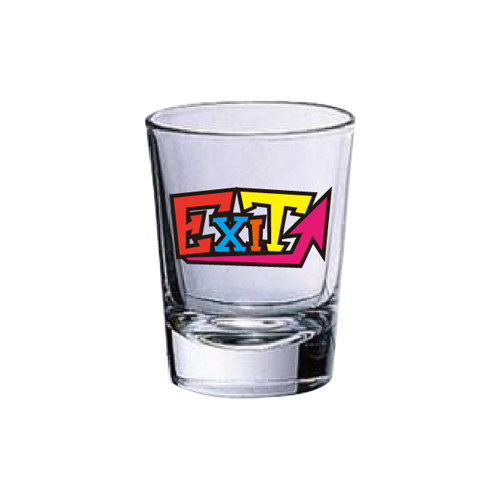 EXITロゴショットグラス