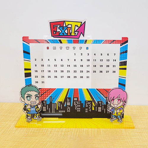 りんは千年 かねは万年アクリルカレンダー