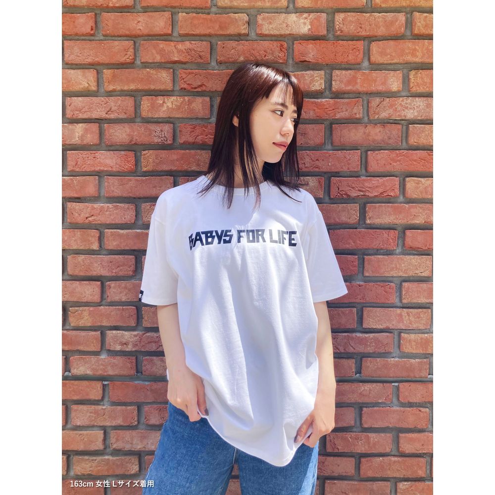BABYS FOR LIFE T-shirt -WHT ver.-