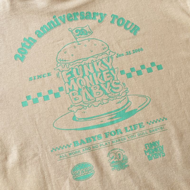 20th anniv. FMBurger T-shirt