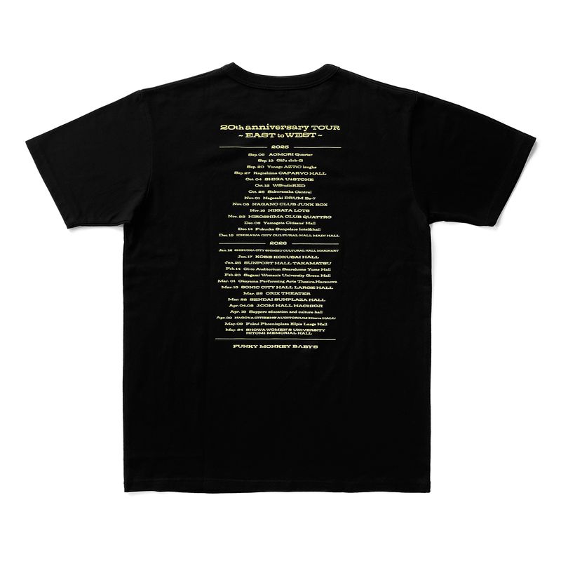 20th anniv. LIVE PHOTO T-shirt