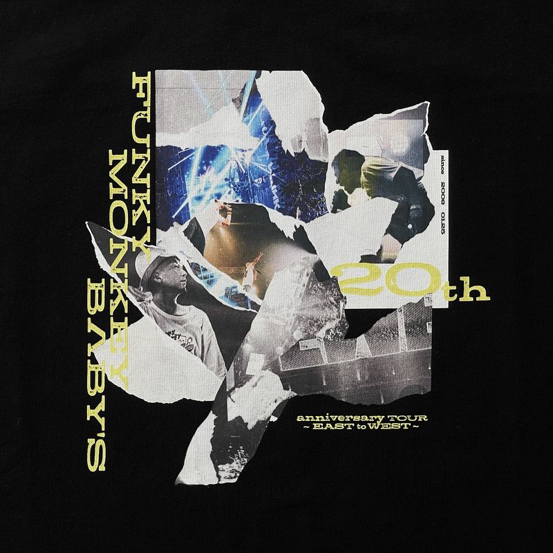 20th anniv. LIVE PHOTO T-shirt