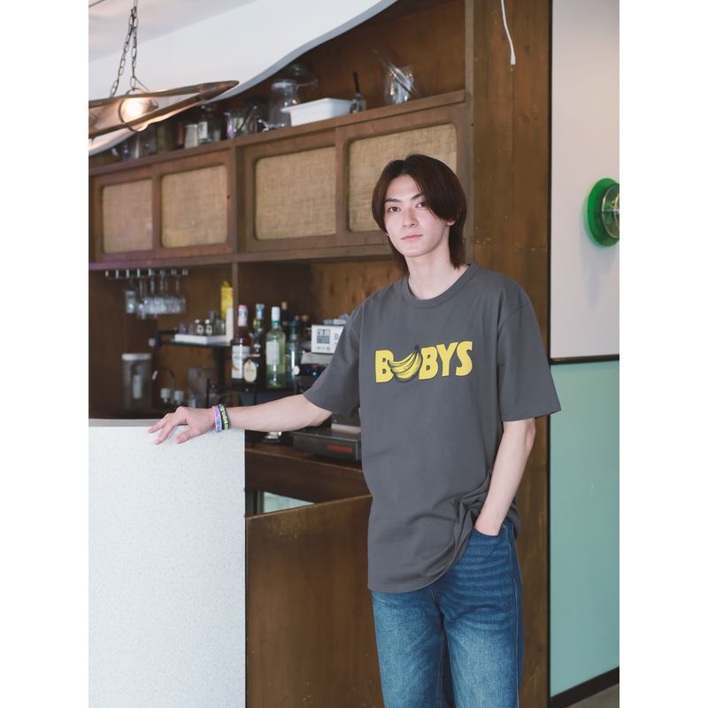 【復刻】アーカイブTシャツ -20th anniversary ver.-／charcoal