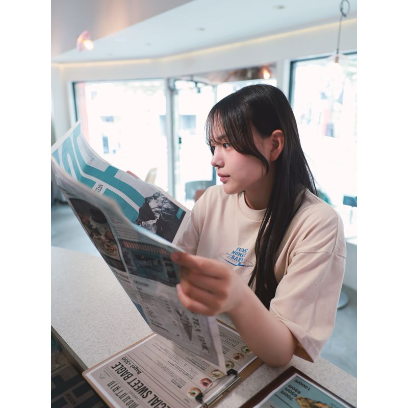 20th anniv. FMBurger T-shirt／クロップドサイズ