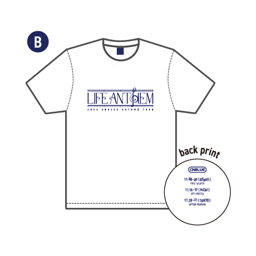 Tシャツ【2024 CNBLUE AUTUMN TOUR】