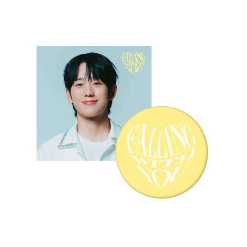 缶バッジ、ステッカーセット【2024 JUNG HAEIN FANMEETING IN JAPAN】