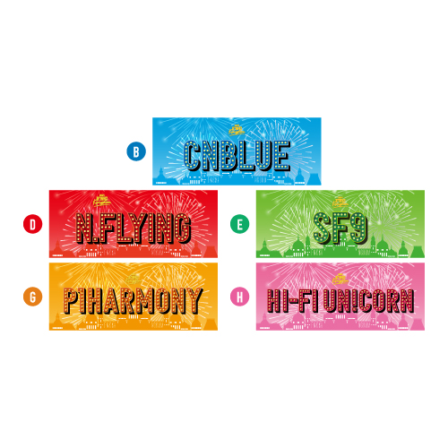 フェイスタオル【2024 FNC KINGDOM】