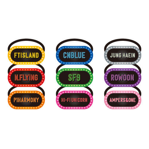 ランダムアクリルヘアゴム【2024 FNC KINGDOM】