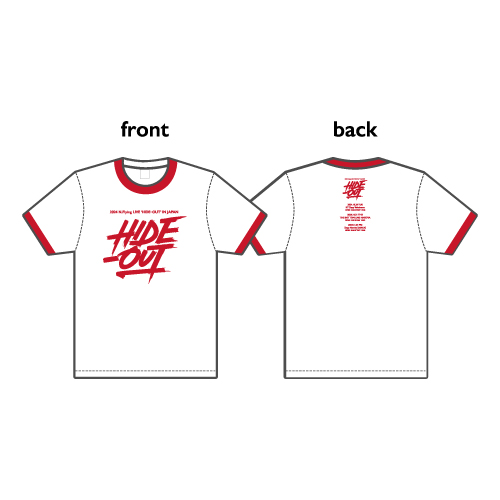 リンガーTシャツ【2024 N.Flying LIVE “HIDE-OUT” IN JAPAN】
