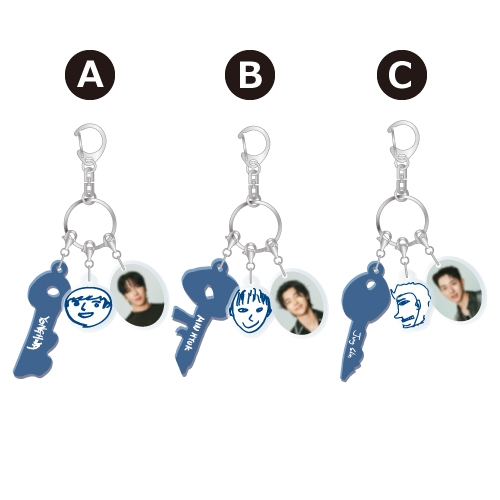 [CNBLUE]3連キーホルダー【CNBLUE HOME GOODS】