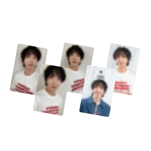 トレーディングカード（ランダム・5種）【2025 JUNG YONGHWA Special Birthday Fanmeeting】