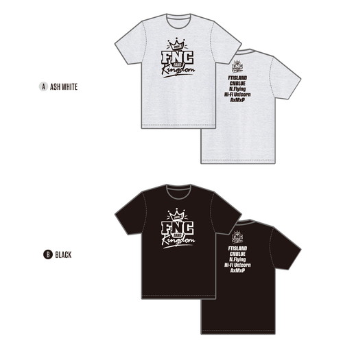 ロゴTシャツ【FNC BAND KINGDOM 2025】