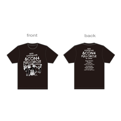 イラストTシャツ【2025 N.Flying LIVE WORLD TOUR】
