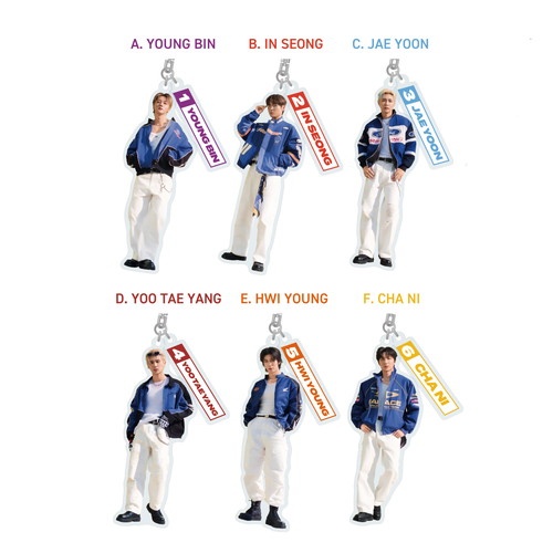 アクリルキーホルダー【SF9 2025 ZEPP TOUR】