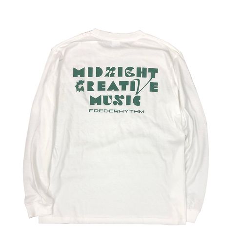 MIDNIGHT CREATIVE MUSIC ロングスリーブTシャツ
