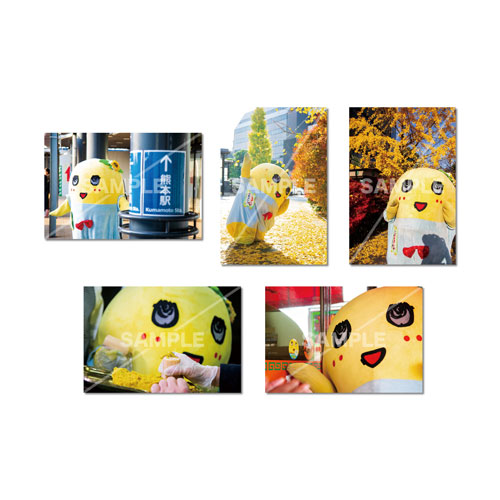 274ch.ふなのみくす5 ポストカードセット(城/からしれんこん/中華)