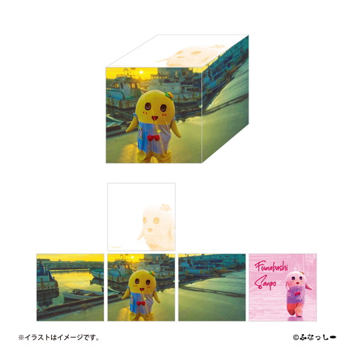 【受注限定生産】274ch.エモーショナルふなっしー　ブロックメモ