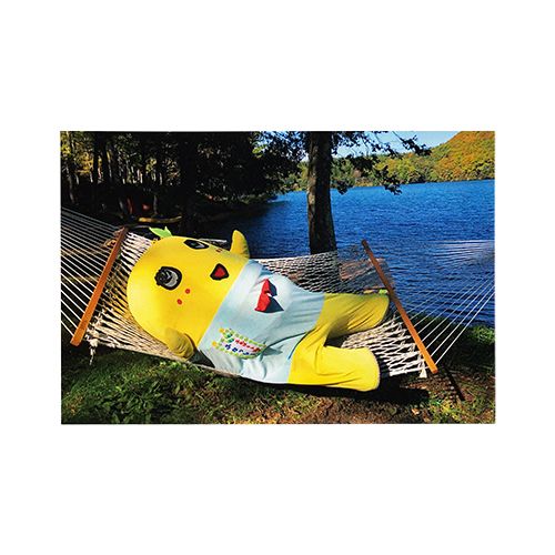 ふなっしー 光沢ブロマイドポストカード(ハンモック)