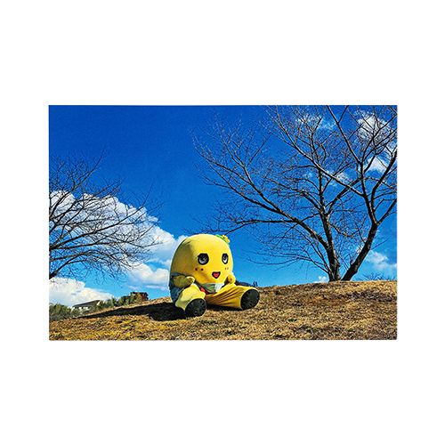 ふなっしー 光沢ブロマイドポストカード(青空)