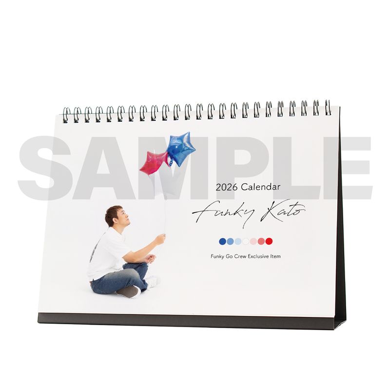 【FC受注】ファンキー加藤 2026年卓上カレンダー