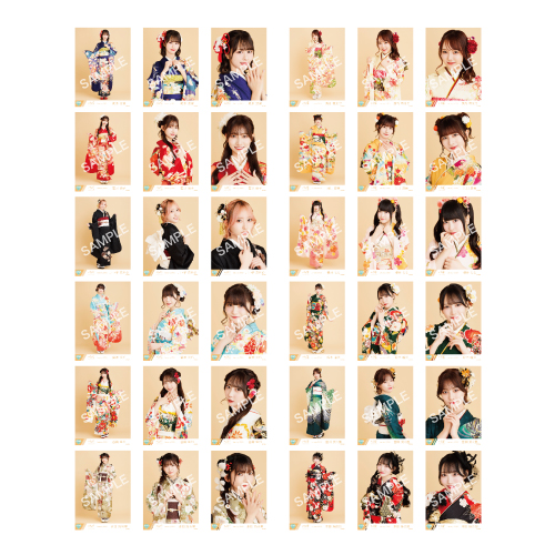 生写真セット（振袖2025衣装）