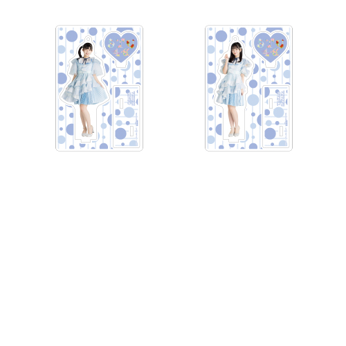 STU48 瀬戸内PR部隊Season2 個別アクリルスタンド(ブルーワンピース)