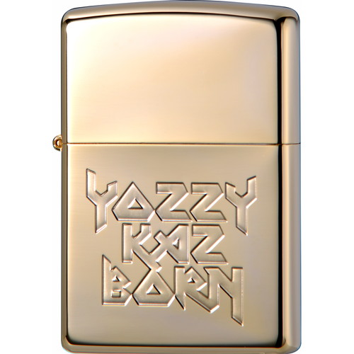 吉井和哉 オリジナルデザイン Zippo YOZZY KAZBORN[GOLD]