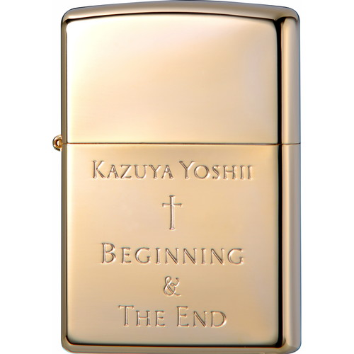 吉井和哉 オリジナルデザイン Zippo Beginning & The End[GOLD]