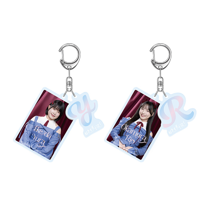 STU48 13th Single 「好きすぎて泣く」個別イニシャル2連アクリルキーホルダー